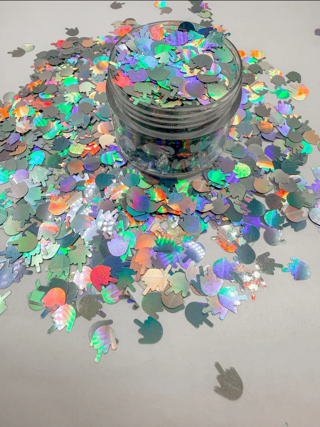 Step 4: Add-Ons (Shaped Glitters, Clay Polymers etc...)