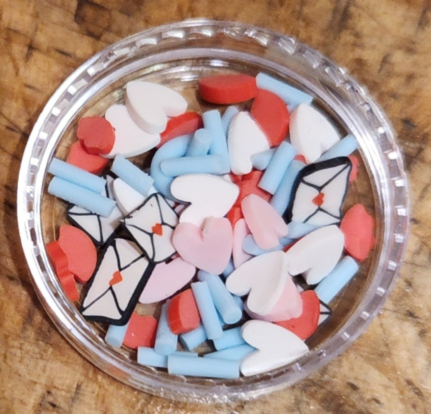 Step 4: Add-Ons (Shaped Glitters, Clay Polymers etc...)