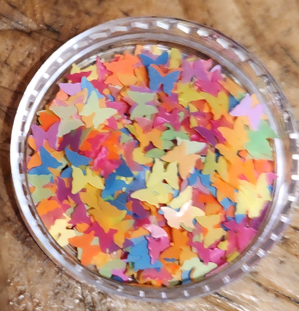 Step 4: Add-Ons (Shaped Glitters, Clay Polymers etc...)