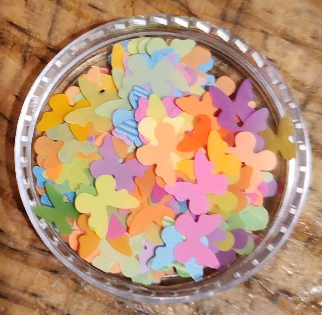 Step 4: Add-Ons (Shaped Glitters, Clay Polymers etc...)