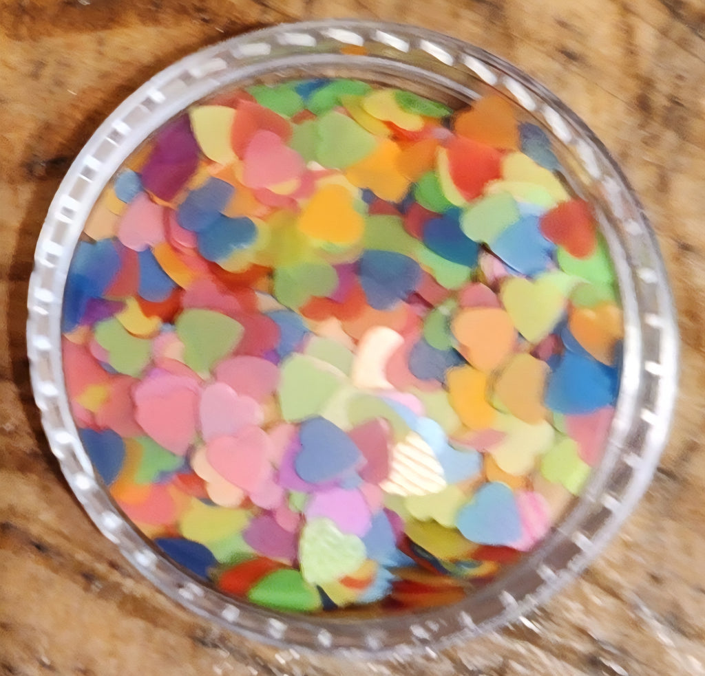 Step 4: Add-Ons (Shaped Glitters, Clay Polymers etc...)