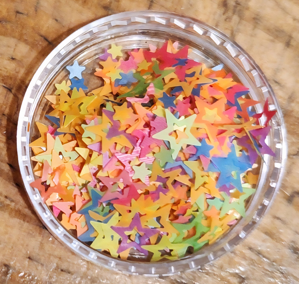 Step 4: Add-Ons (Shaped Glitters, Clay Polymers etc...)