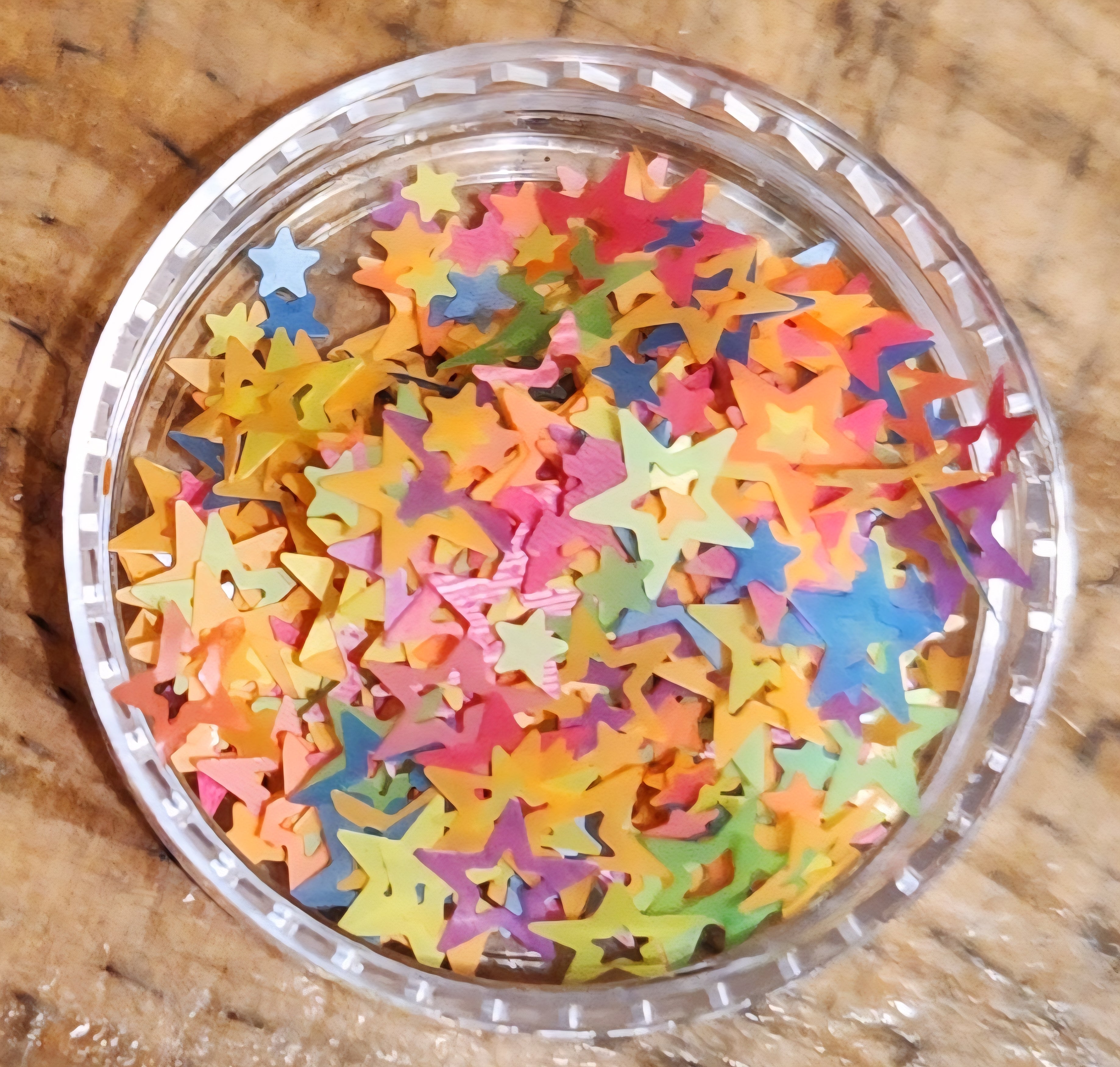 Step 4: Add-Ons (Shaped Glitters, Clay Polymers etc...)