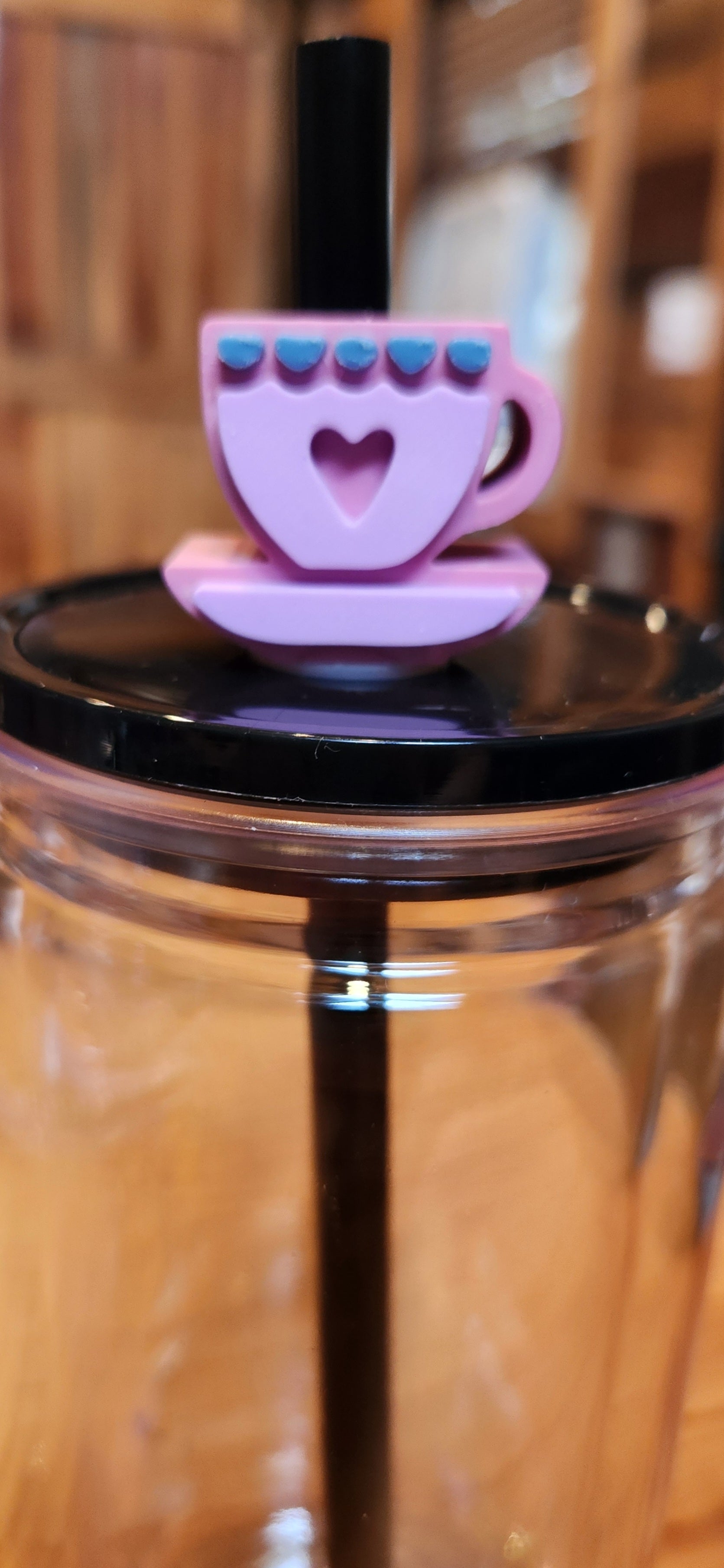 Straw Topper: Tea Cup (Bridgerton)