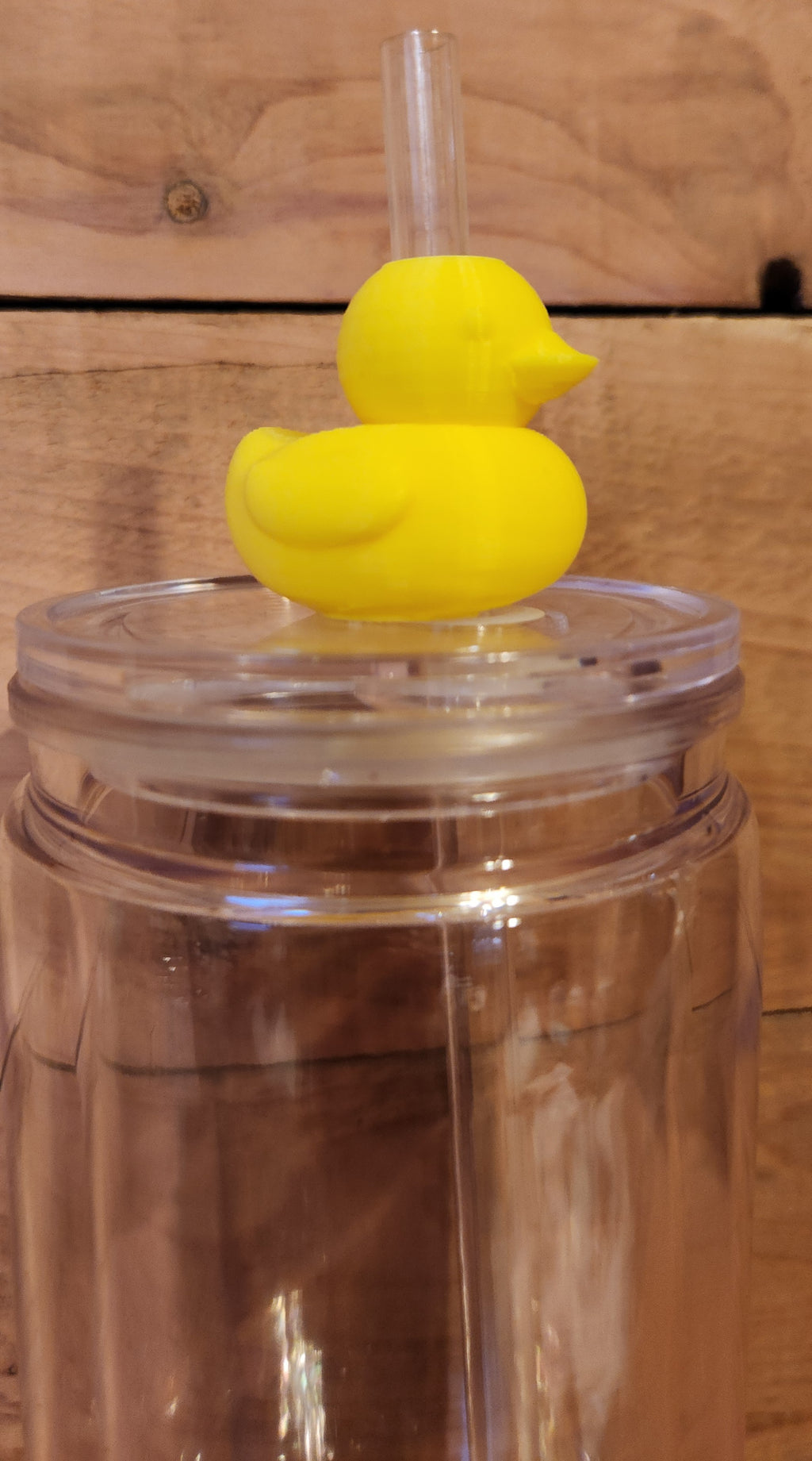 Straw Topper: Rubber Ducky