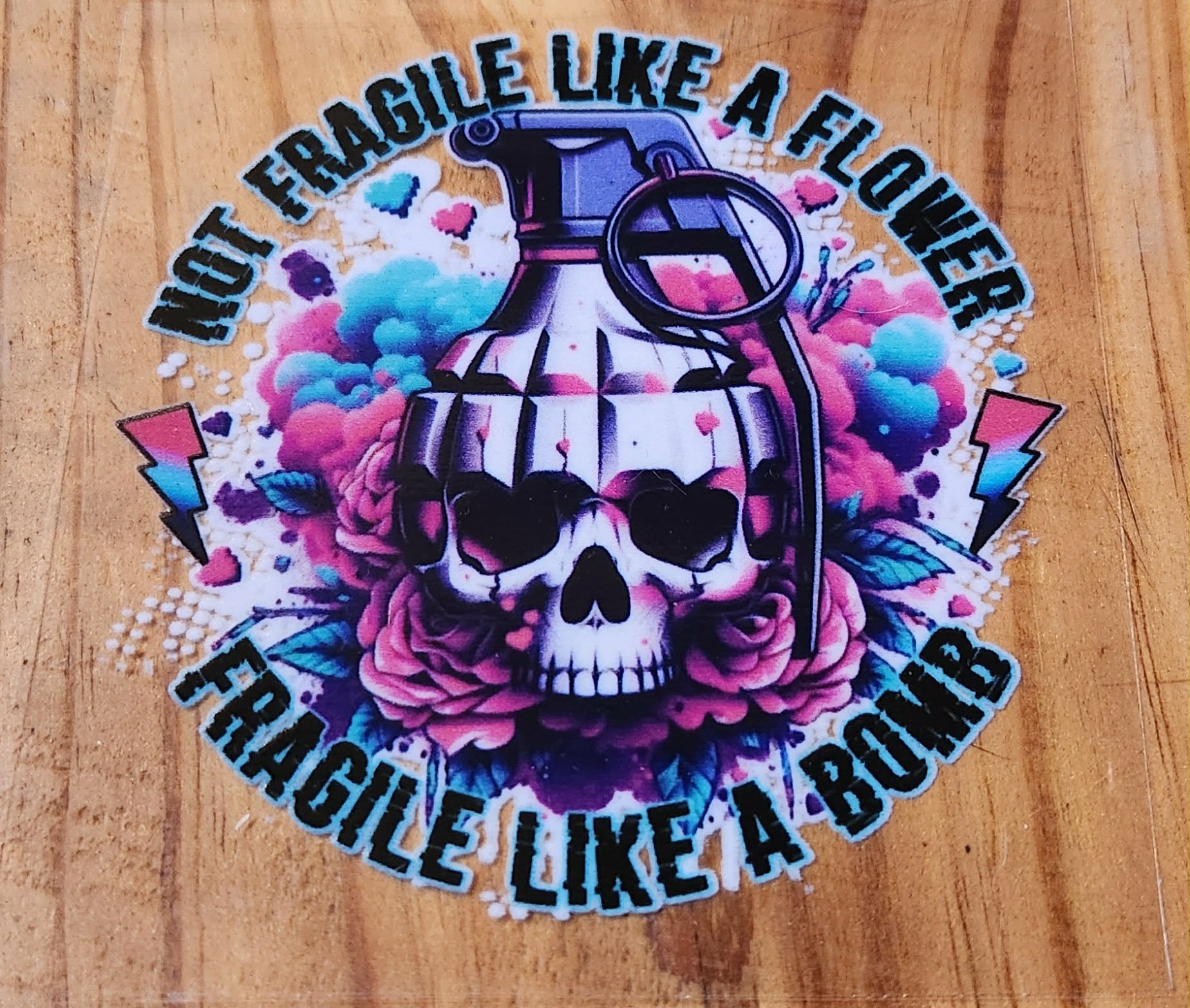 4INCH UV DTF  #9 (add matching straw topper $3.50)