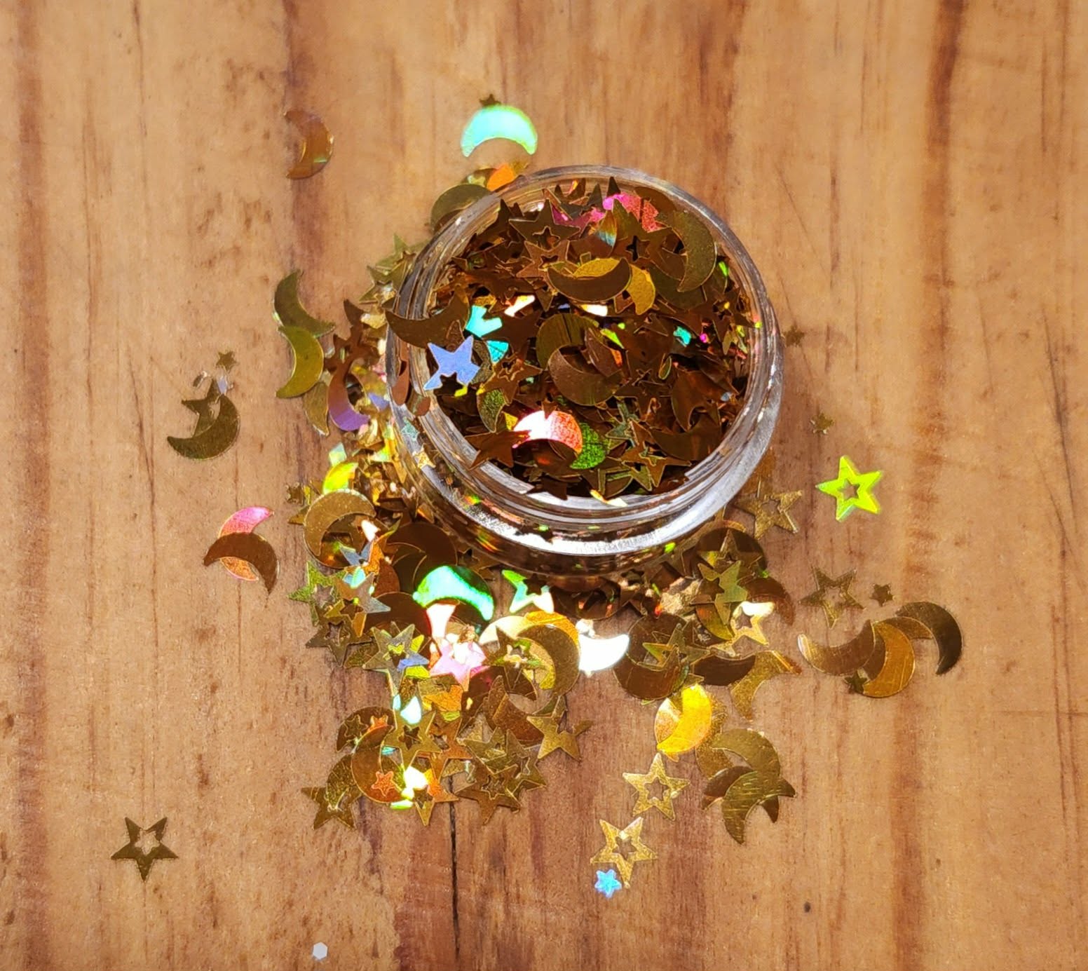 Step 4: Add-Ons (Shaped Glitters, Clay Polymers etc...)