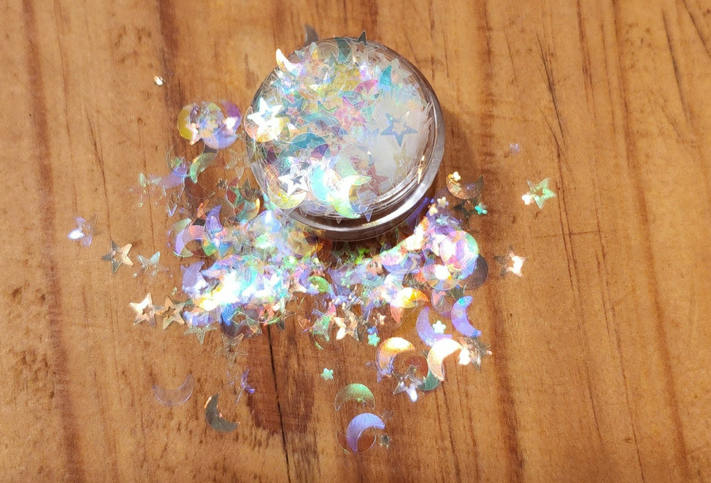 Step 4: Add-Ons (Shaped Glitters, Clay Polymers etc...)