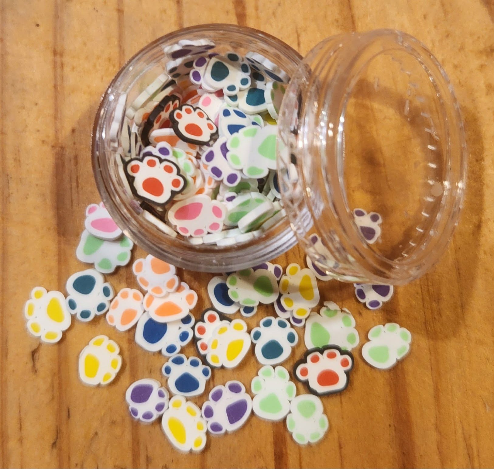 Step 4: Add-Ons (Shaped Glitters, Clay Polymers etc...)