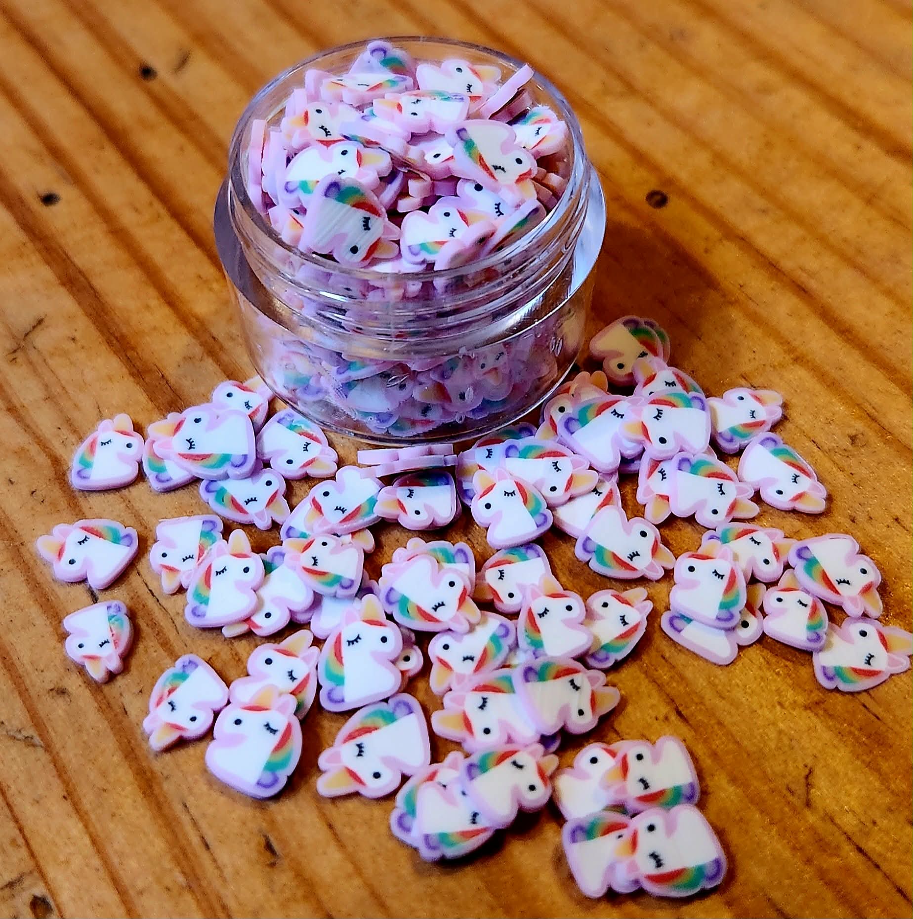 Step 4: Add-Ons (Shaped Glitters, Clay Polymers etc...)